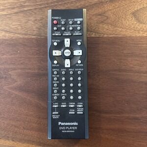 Panasonic DVD Player Remote Control N2QAJB000043 OEM for DVDRV32K DVDRP62‎